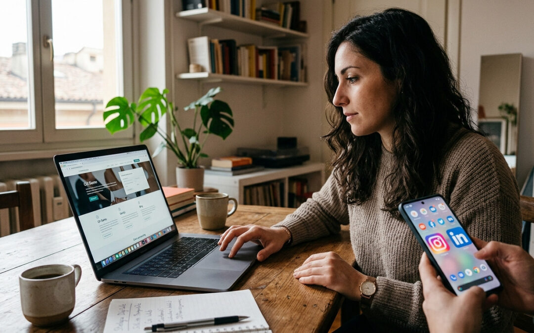 Equilibrio digitale: perché i social sono il motore, ma il sito è la tua casa